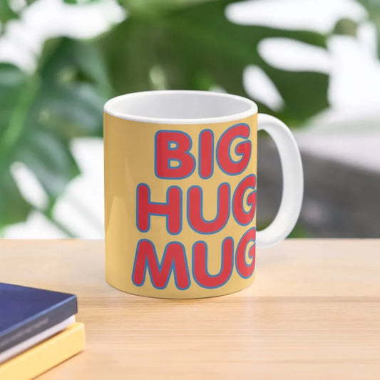 Big Hug True Detective Classic Mug Cup Drinkware Simple Photo Image Picture Gifts Printed Coffee Design Handle Round Tea
