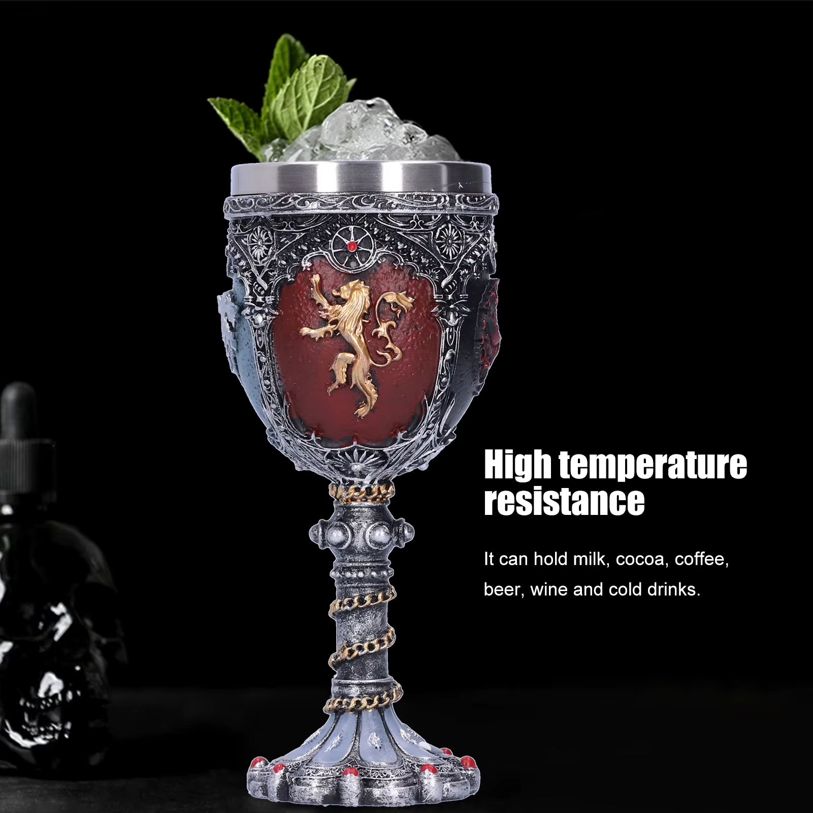 Wine Cup Beer Mug Water Cup Wine Goblet Whiskey Cup for Halloween Bar Party Supplies