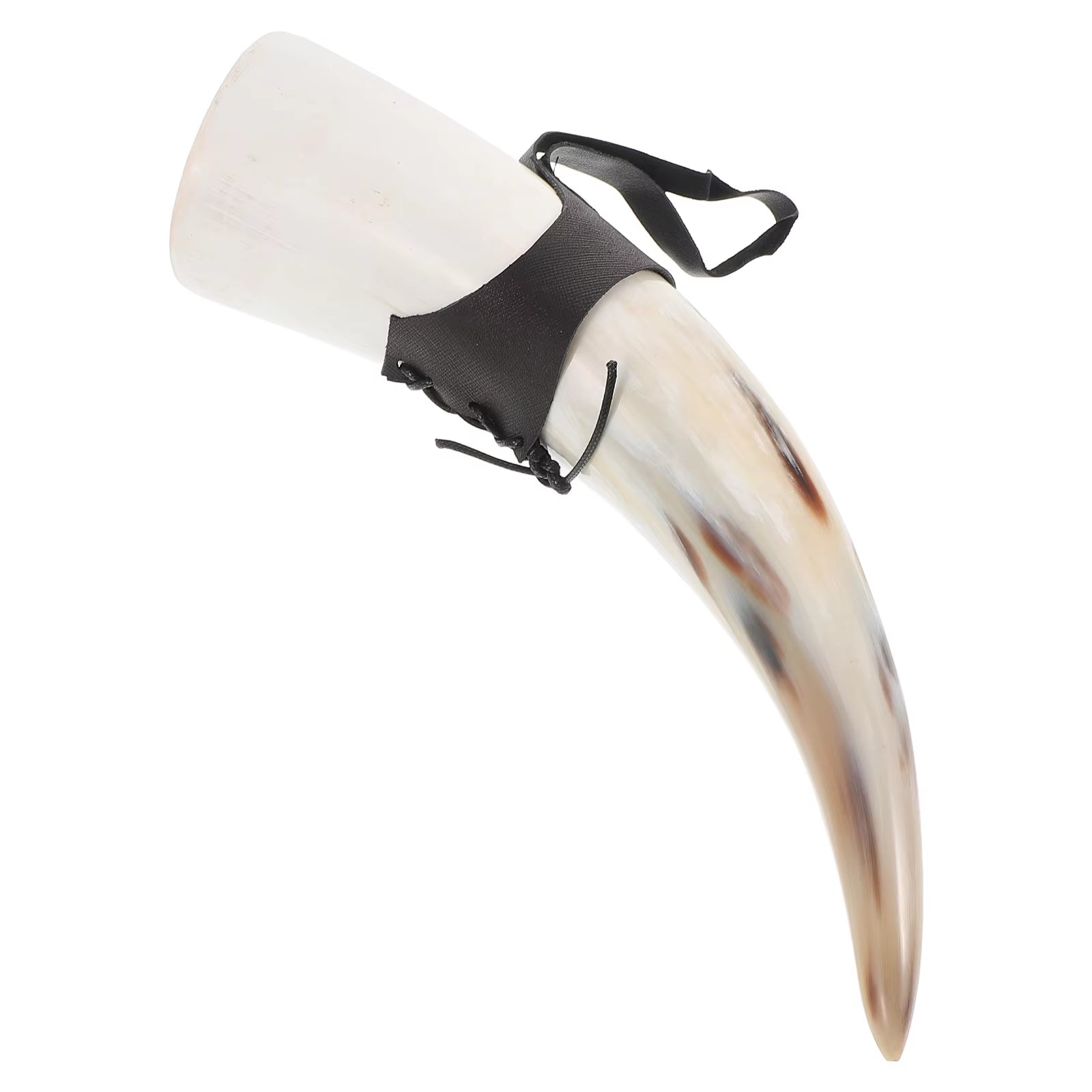 Horn Cup Set Viking Mug Drinking Horns Vessels Animal Handmade Viking Horn Trumpet Viking Horn for Decor Coffee