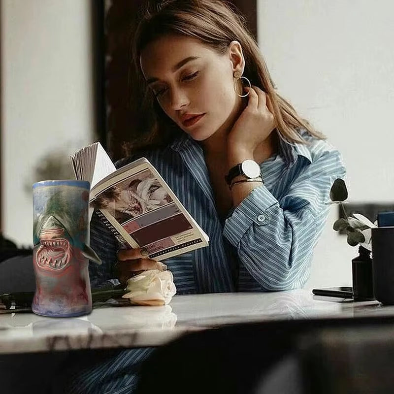 Shark Coffee Mug Unique Novelty Drinking Cup for Coffee Traveling Coffee Cups for Tea Espresso Cocoa Milk Cocoa Coffee Beer