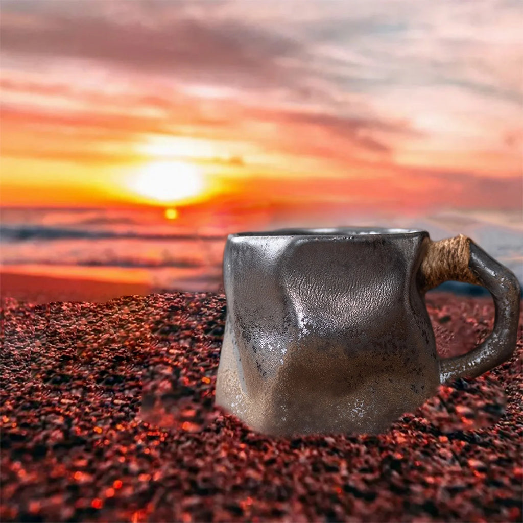 YFTDEF Minerals Crystal Coffee Mug, Elegant Ceramic Drinkware, Stylish Design, Perfect for Home or Office, Ideal Gift for Special Occasions, Dishwasher Safe