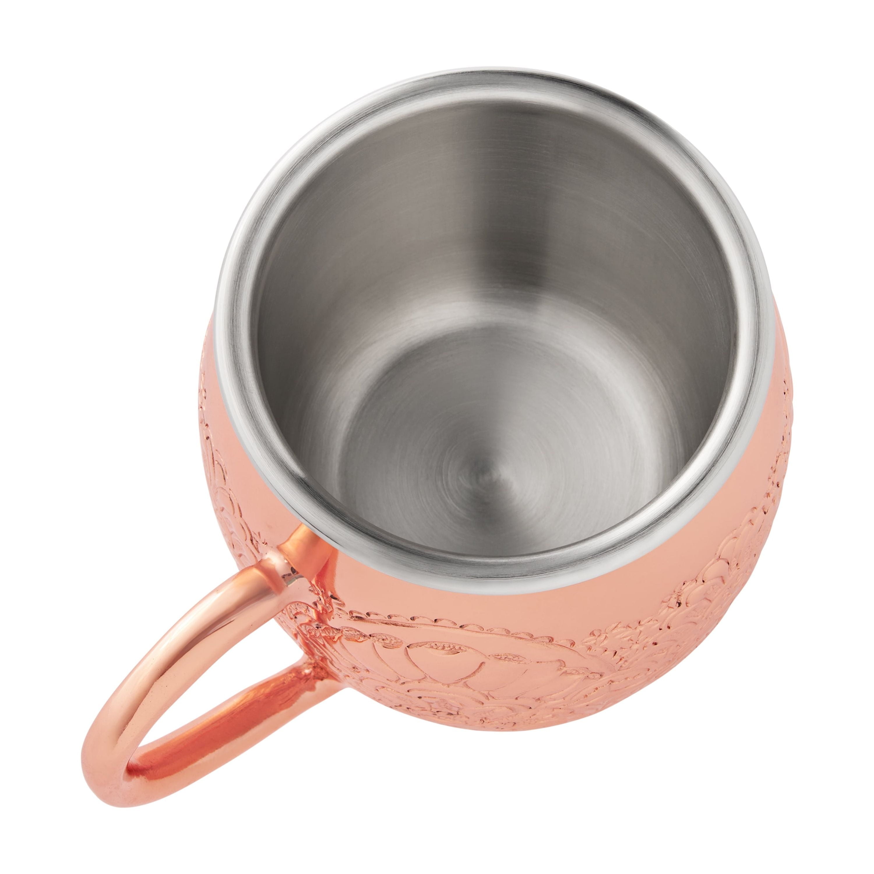 Stainless Steel Moscow Mule Mug, Copper, 16 Oz