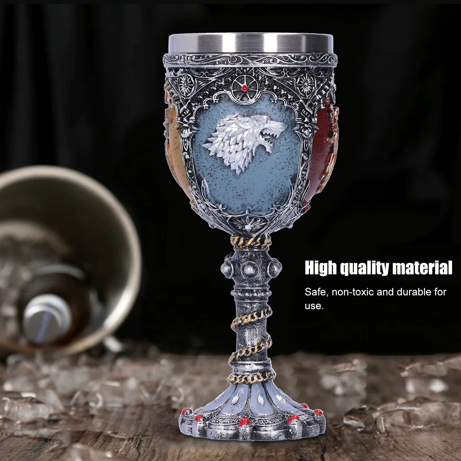 Wine Cup Beer Mug Water Cup Wine Goblet Whiskey Cup for Halloween Bar Party Supplies
