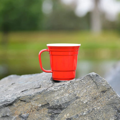 12 Oz Reusable Party Mug, Glass & Tumbler | Party Cups for Kids & Adults | Reusable Drinking Supplies for Birthday Party