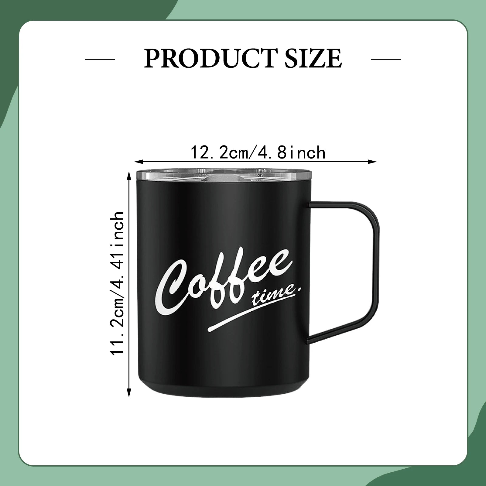 Wood Mug Wooden Coffee Beer Mugs Wood Cup Handmade Tea Cup With Handle For Coffee Milk Tea Drinks, Travel Outdoor Camping Use