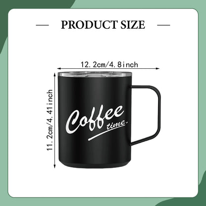 Wood Mug Wooden Coffee Beer Mugs Wood Cup Handmade Tea Cup With Handle For Coffee Milk Tea Drinks, Travel Outdoor Camping Use