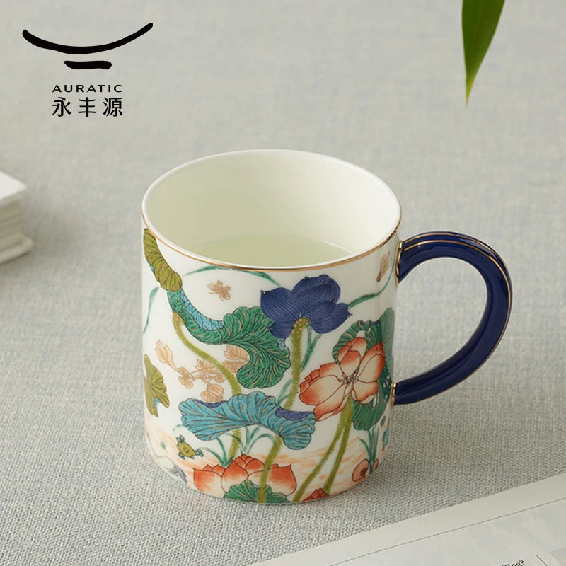 mug ceramic water cup teacup single cup gift box