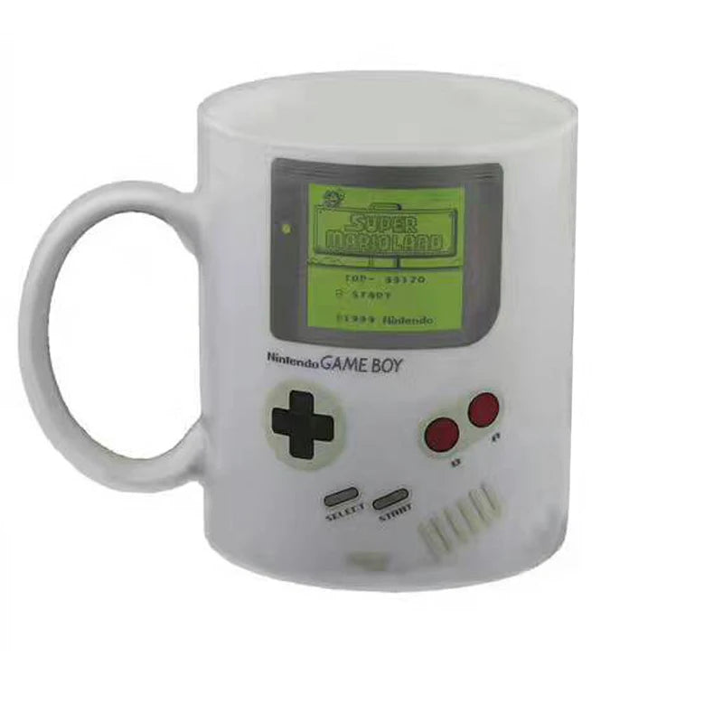 Mug Funny Game Machine Discoloration Mug Kawaii Cup Original Mugs Coffee Cups Color Change Mugs Sublimation Blanks Drinkware Bar