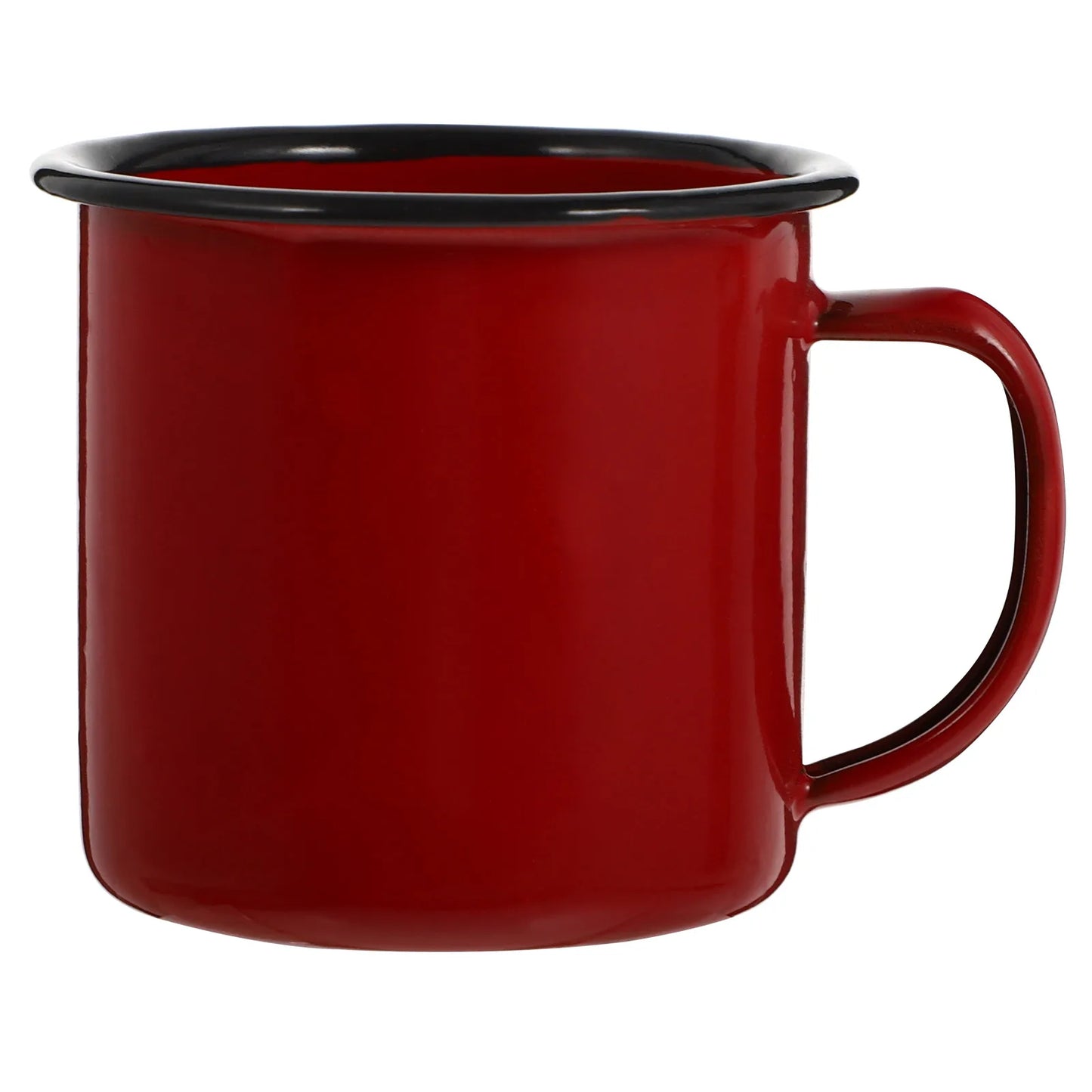 Mug Cup Enamel Coffee Camping Mugs Cups Tea Metal Drinking Vintage Iron Water Tin Travel Camp Campfire Hot Enamelware Tumbler