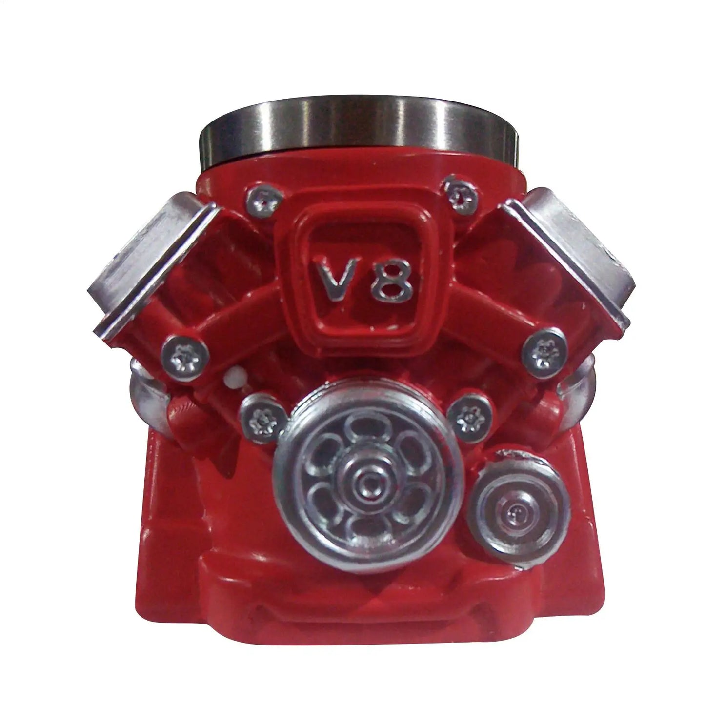 V8 Engine Mug Cup Vintage Mug Milk Cup for Adult Men Car Enthusiasts Lover Mechanics Kitchen Office Travel Coffee Water Birthday