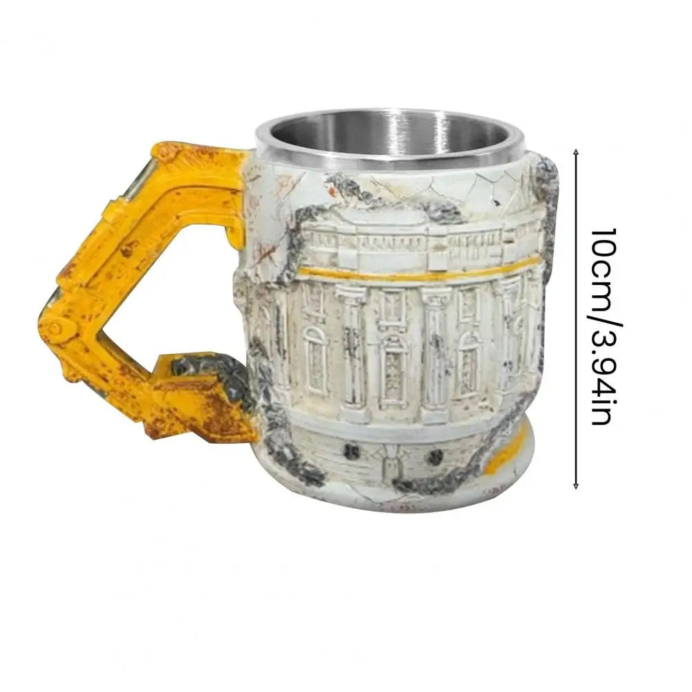 Construction-themed Coffee Mug Excavator Design Mug Construction-themed 3d Excavator Mug with Someone for Construction for Home