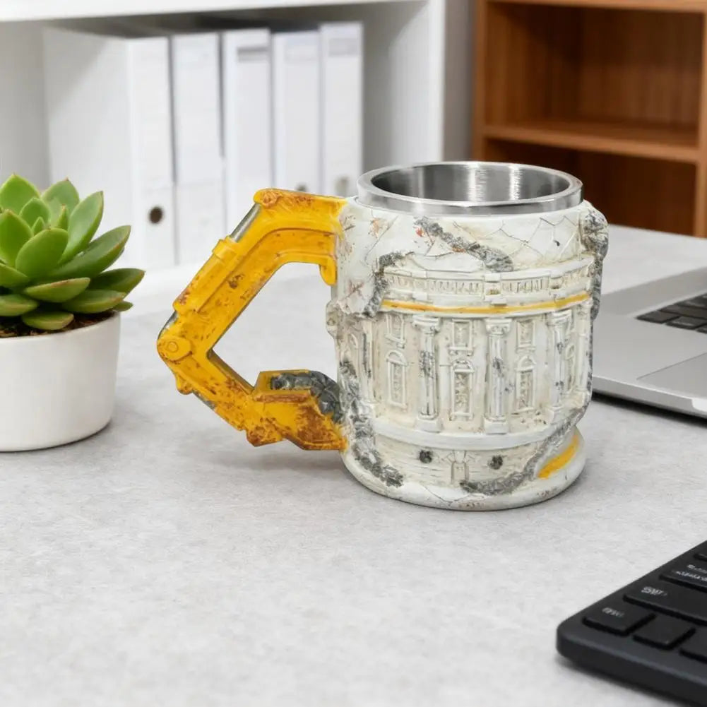 Construction-themed Coffee Mug Excavator Design Mug Construction-themed 3d Excavator Mug with Someone for Construction for Home