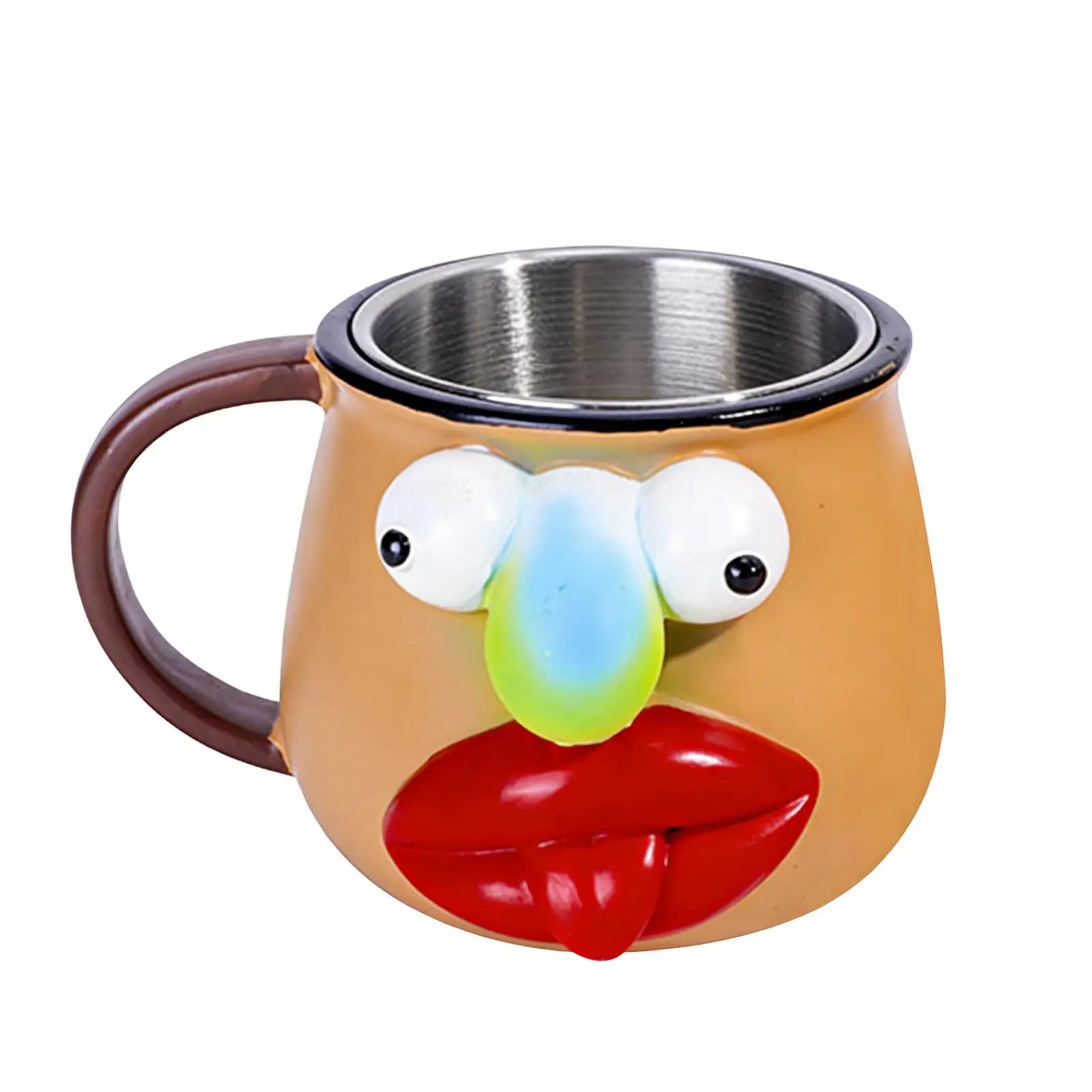 Funny Mugs Humorous Novelty Cute Drinkware Milk Cup Cartoon Tea Cup Water Cup Funny and Novelty Gift Mug Creative Cup Juice cup