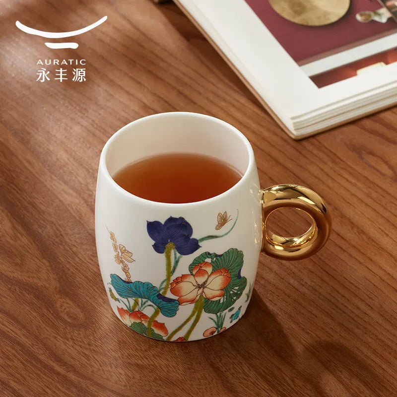 mug ceramic water cup teacup single cup gift box