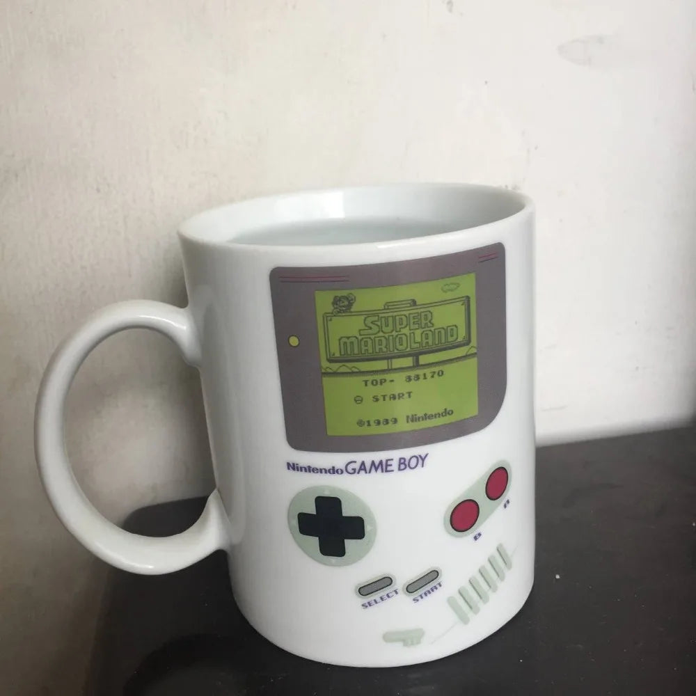 Mug Funny Game Machine Discoloration Mug Kawaii Cup Original Mugs Coffee Cups Color Change Mugs Sublimation Blanks Drinkware Bar