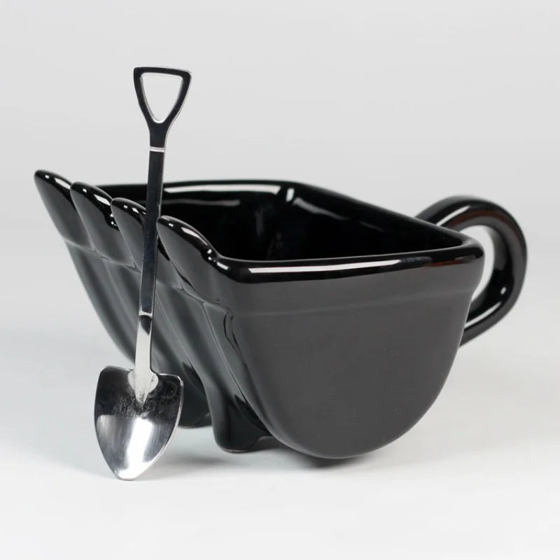 330ml Funny Mugs Excavator Bucket Model Coffee Mugs Creative For Dessert Mug Cups For Coffee Best Gift Canecas Cake Cup