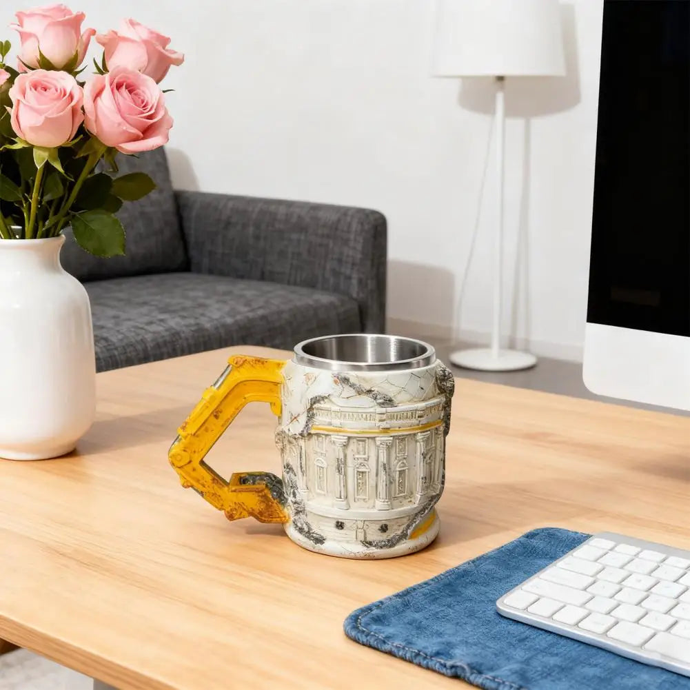 Construction-themed Coffee Mug Excavator Design Mug Construction-themed 3d Excavator Mug with Someone for Construction for Home