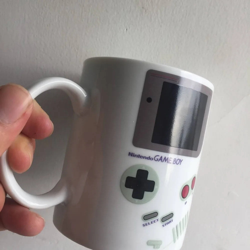 Mug Funny Game Machine Discoloration Mug Kawaii Cup Original Mugs Coffee Cups Color Change Mugs Sublimation Blanks Drinkware Bar