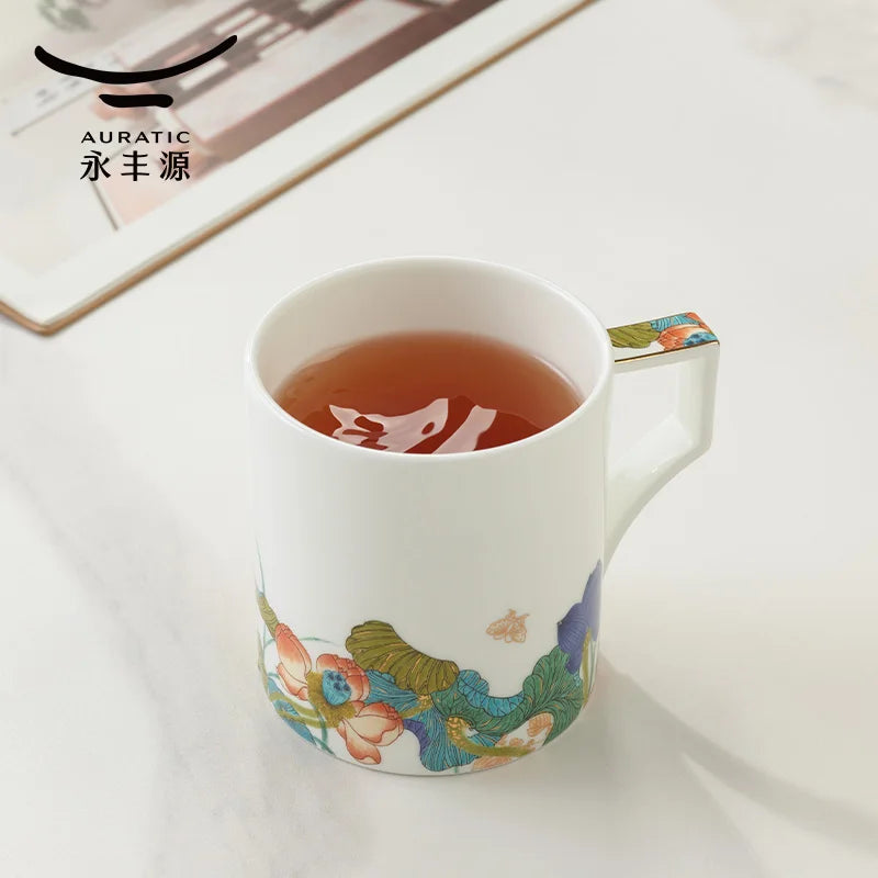 mug ceramic water cup teacup single cup gift box