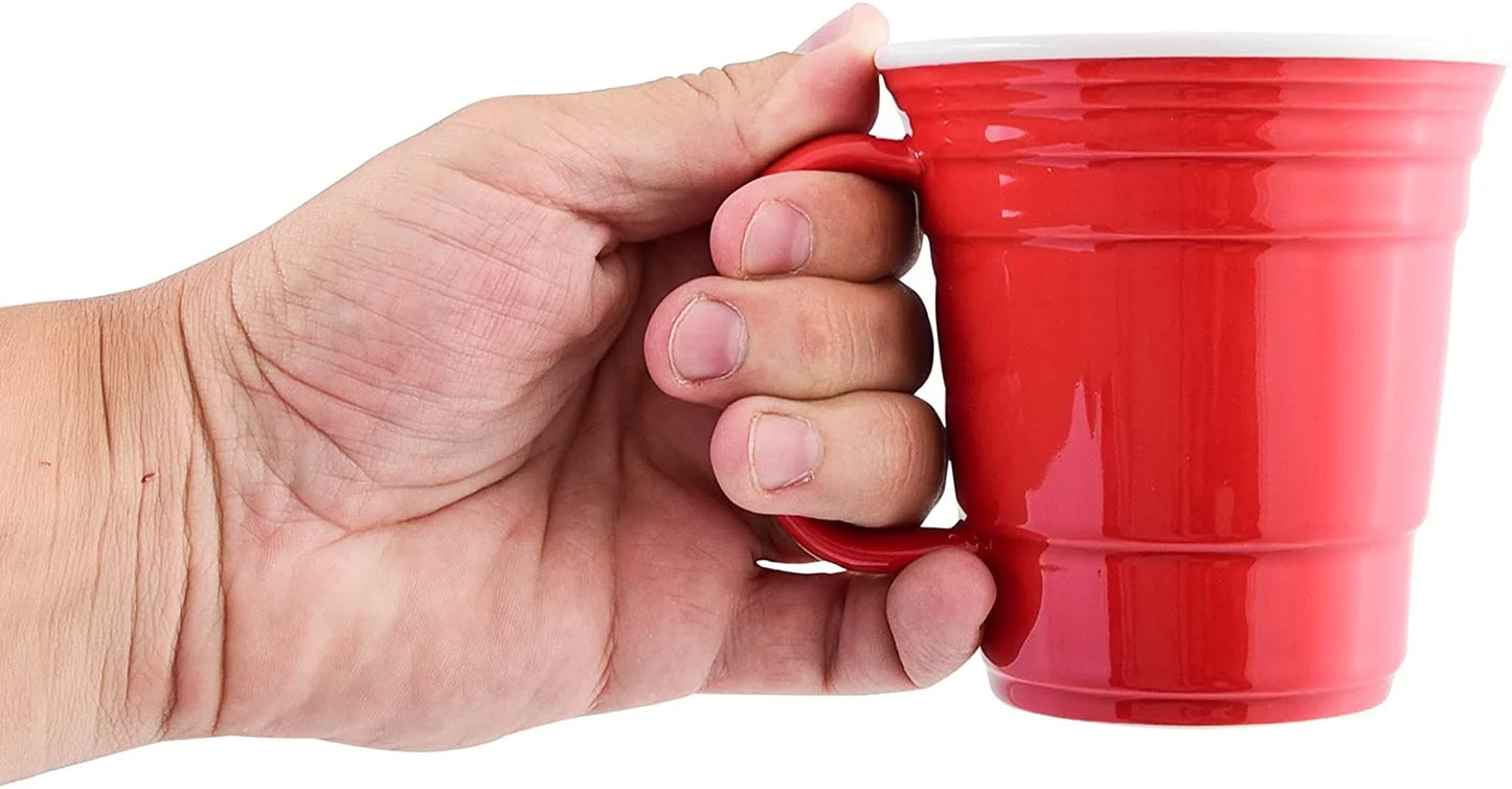 12 Oz Reusable Party Mug, Glass & Tumbler | Party Cups for Kids & Adults | Reusable Drinking Supplies for Birthday Party