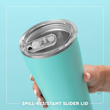 32Oz Insulated Tumbler, Travel Coffee Tumbler with Lid, Cup Holder Friendly Travel Coffee Mug, Stainless Steel with Lid (Wanderlust)