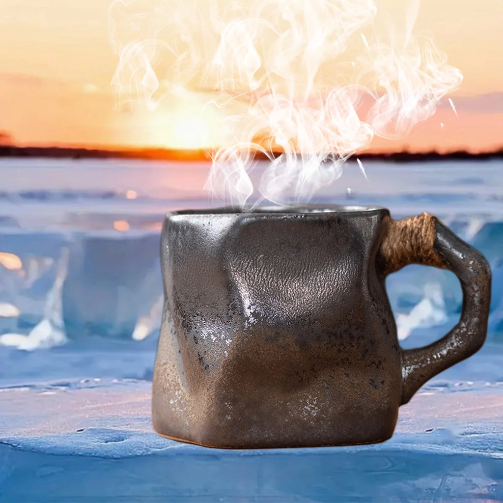 YFTDEF Minerals Crystal Coffee Mug, Elegant Ceramic Drinkware, Stylish Design, Perfect for Home or Office, Ideal Gift for Special Occasions, Dishwasher Safe