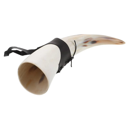 Horn Cup Set Viking Mug Drinking Horns Vessels Animal Handmade Viking Horn Trumpet Viking Horn for Decor Coffee