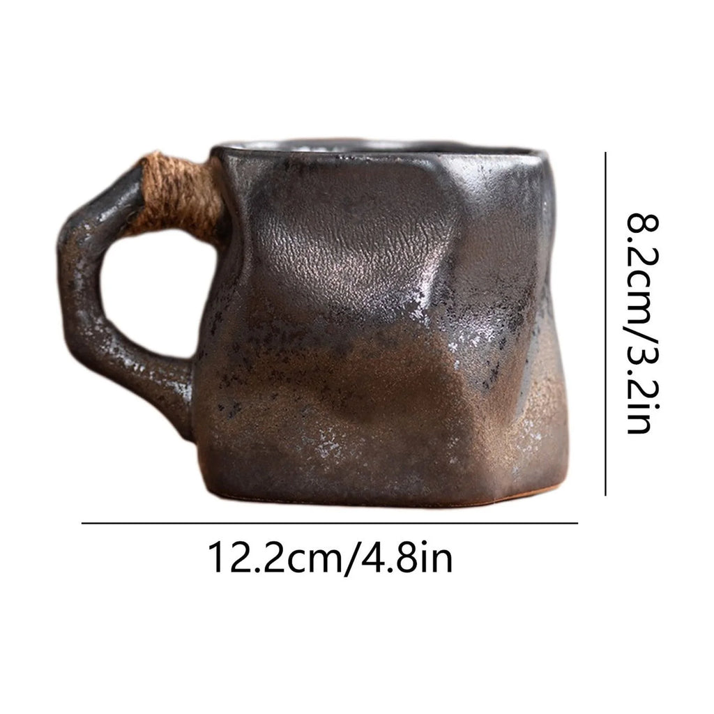 YFTDEF Minerals Crystal Coffee Mug, Elegant Ceramic Drinkware, Stylish Design, Perfect for Home or Office, Ideal Gift for Special Occasions, Dishwasher Safe