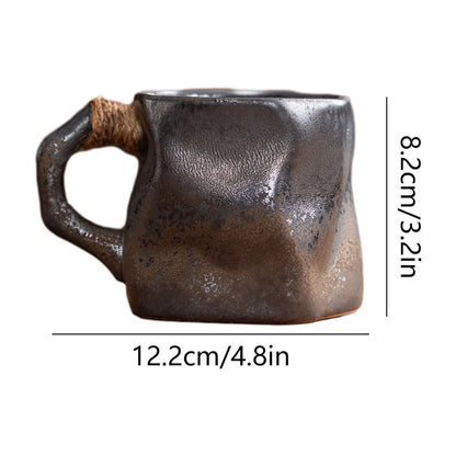 YFTDEF Minerals Crystal Coffee Mug, Elegant Ceramic Drinkware, Stylish Design, Perfect for Home or Office, Ideal Gift for Special Occasions, Dishwasher Safe
